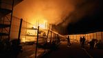 Pusat Perbelanjaan Ukraina Terbakar Usai Diserang Rusia