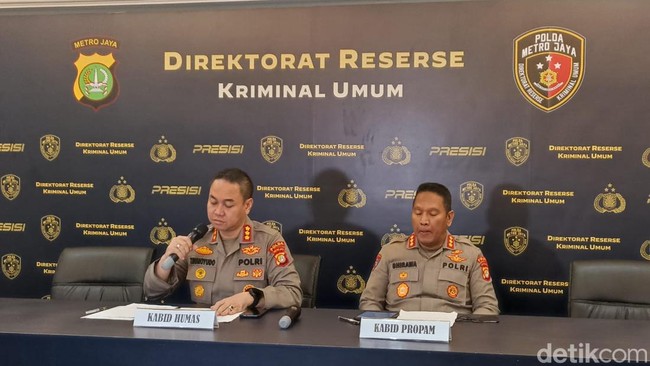 Rilis Polda Metro Jaya terkait dugaan polisi peras polisi