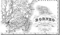Fakta lain yang menunjukkan keberadaan Saranjana juga ada pada peta yang dibuat Isaac Dornseiffen pada tahun 1868. Dornseiffen menulis Saranjana dengan K. Sarandjana, yang mana K merupakan Kampoeng. Foto: (dok. istimewa)