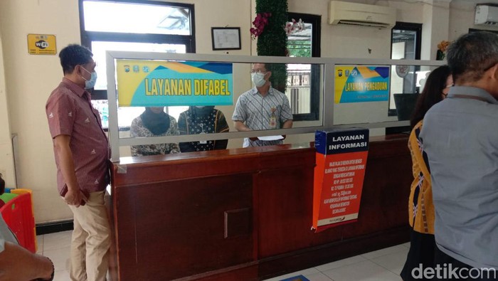 Sidak Ombudsman di Samsat Surabaya Utara