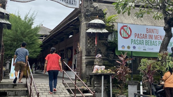 Potret Pasar Seni Sukawati Sebelum Direnovasi