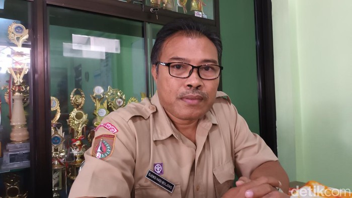 Wali kelas IV SD Kristen Manahan, Djoko Hadi Muljono, ditemui di sekolah, Jumat (2/2/2023).