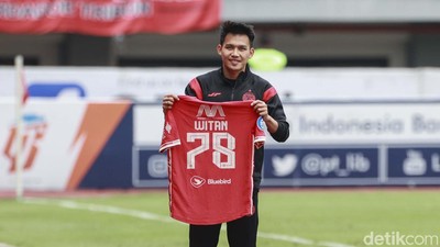 Witan Pakai Nomor Punggung 78 di Persija