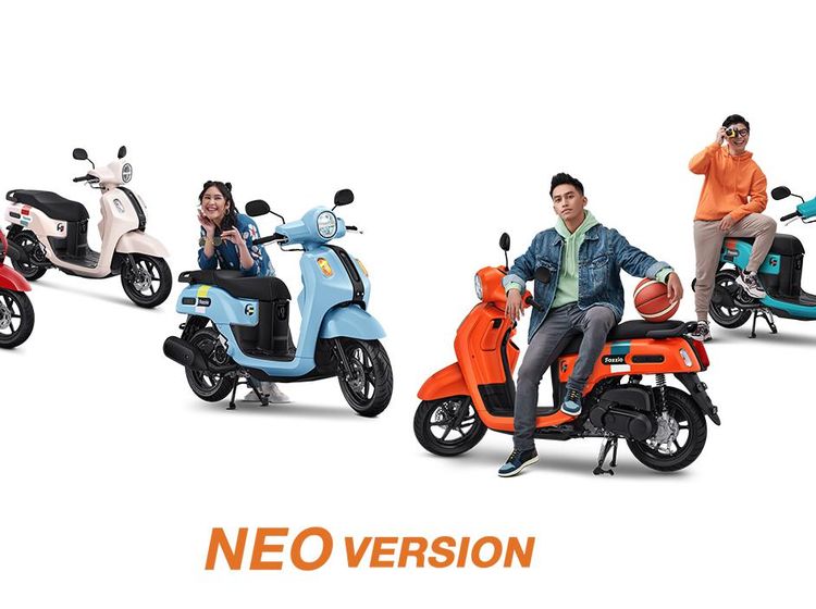 Warna-warna Baru Yamaha Fazzio Hybrid-Connected, Lucu Gak?