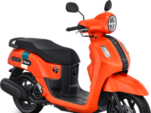 Segar Banget, Kini Yamaha Fazzio Hybrid-Connected Punya Warna Orange
