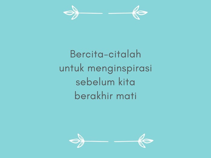 Caption Singkat untuk WA dan IG