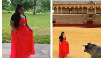 Ketika James memenuhi permintaan agar foto terlihat lebih menarik. Foto: Instagram/James Fridman