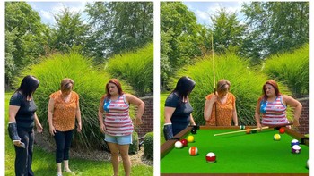 Agar foto terlihat alami. Begini James menanganinya... Foto: Instagram/James Fridman