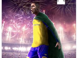 Meme Bangganya Ronaldo Cetak Gol Pertama di Liga Arab Saudi