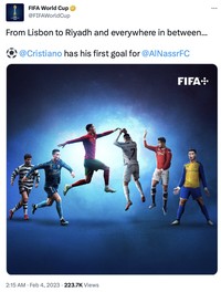 Gol debut Cristiano Ronaldo di Al Nassr