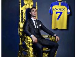 Meme Bangganya Ronaldo Cetak Gol Pertama di Liga Arab Saudi