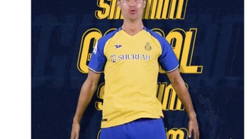 Akhirnya, akun media sosial Al Nassr bisa memposting selebrasi ini. Foto: Twiiter