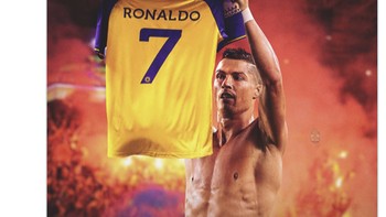 Ini jadi gol pertama Ronaldo di 2023 dan kembali menasbihkan dirinya secara 22 tahun berturut-turut jebol gawang lawan. Foto: Twiiter