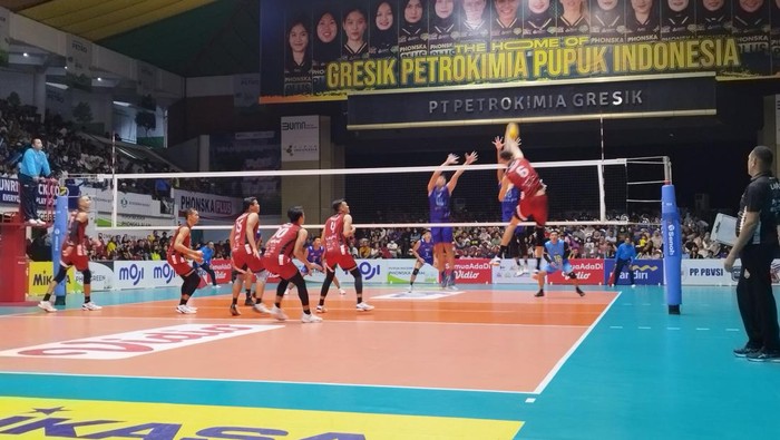 Jakarta LavAni Allo Bank Menang 3-0 dari Kudus Sukun Badak