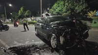 9 Fakta Ada Wanita Bugil dalam Mobil Dinas DPRD Jambi Kecelakaan