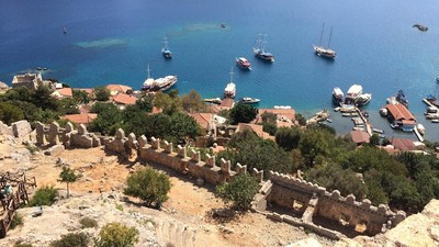 Jejak Kota Kuno Bawah Air di Kekova