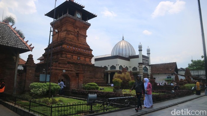 Masjid Al-aqsha dan Menara Sunan Kudus. Foto diambil pada Kamis (29/9/2023).