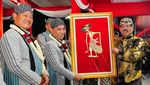 Kompak Kapolri-Panglima TNI di Pagelaran Wayang Kulit Wahyu Makutharama