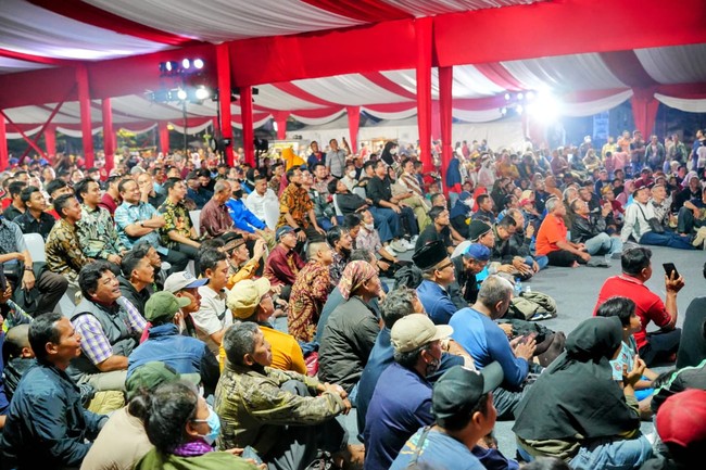 Pagelaran wayang kulit ‘Wahyu Makutharama’ di Mabes Polri