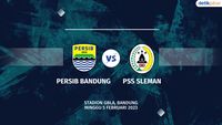 Persib Vs PSS Sleman Sore Ini, Berikut Susunan Pemain