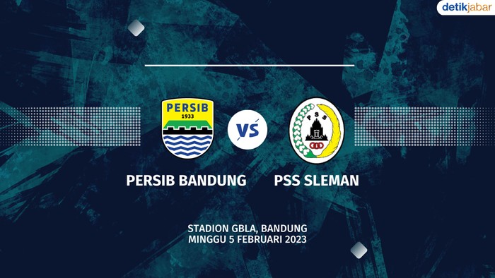 Persib Bandung vs PSS Sleman digelar di Stadion GBLA, Minggu (5/2/2023).