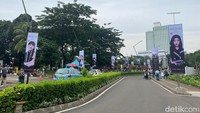 MIDZY sudah mulai memadati lokasi konser sejak pagi. Foto: (Septiana Ledysia/detikcom)