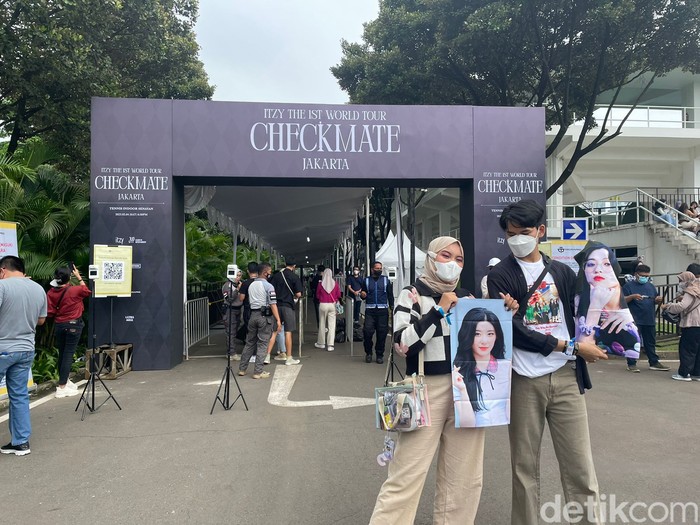 Suasana konser ITZY