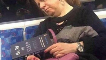 Pantes tidurnya nyenyak banget. Foto: (Bored Panda).