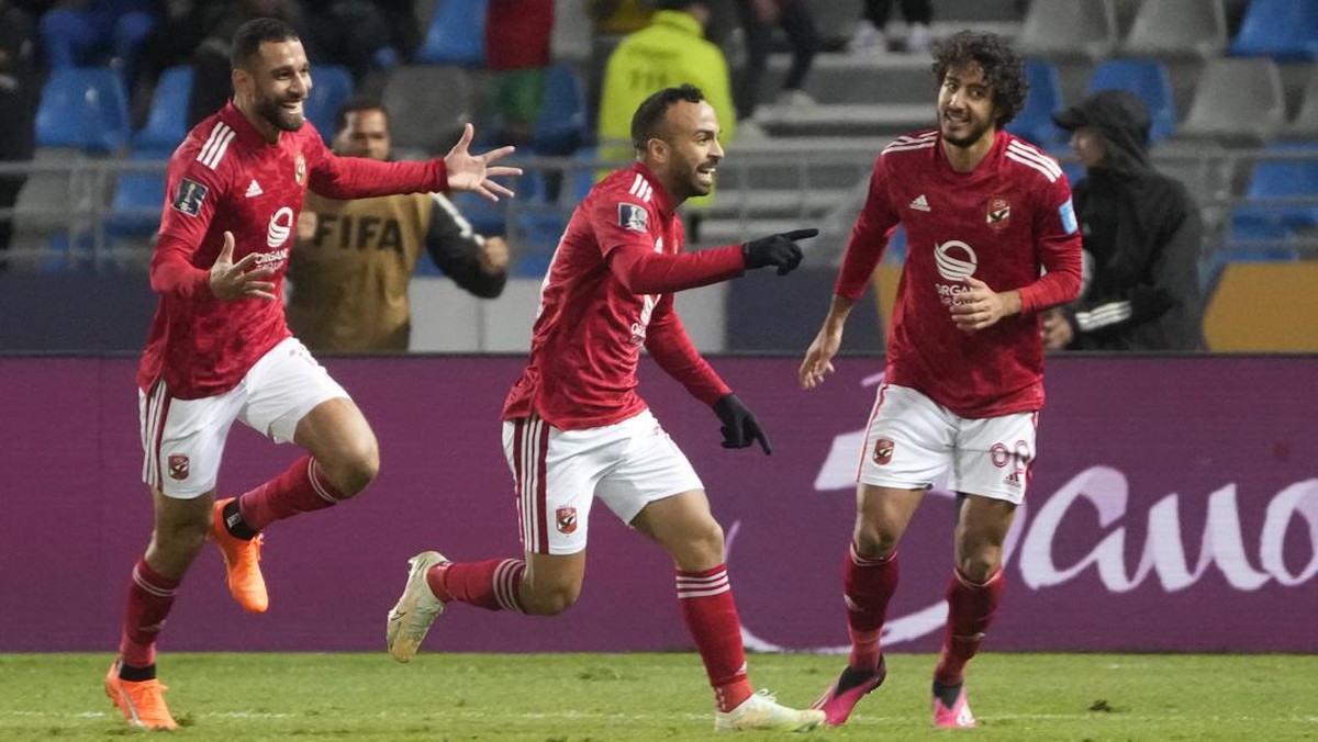 Al Ahly belum terkalahkan di musim ini dan wajib diwaspadai Real Madrid. Foto: AP/Mosaab Elshamy