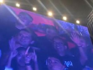 Momen Kebersamaan AHY dan Anies Baswedan Saat Konser Dewa 19