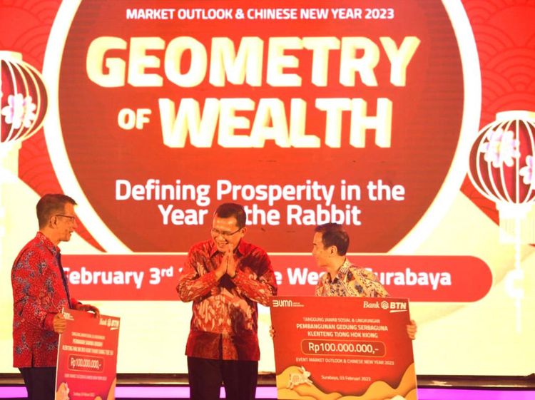 Rayakan Imlek di Surabaya sambil Diskusi Market Outlook 2023