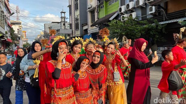 Jappa Jokka Cap Go Meh 2023 di Makassar berlangsung Meriah