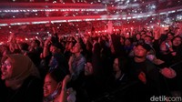 Sederet lagu hits dibawakan dengan meriah. Foto: (dok. Agung Pambudhi/detikcom)