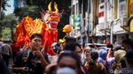 Meriahnya Festival Cap Go Meh di Pecinan Glodok Jakarta
