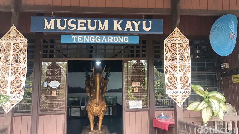Museum kayu yang berada di Tenggarong, Kukar.