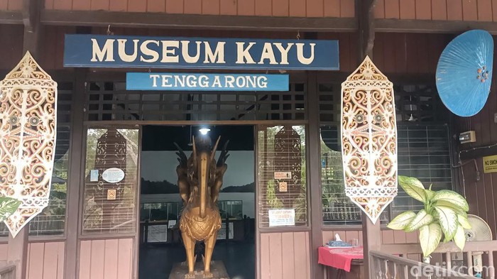 Museum kayu yang berada di Tenggarong, Kukar.