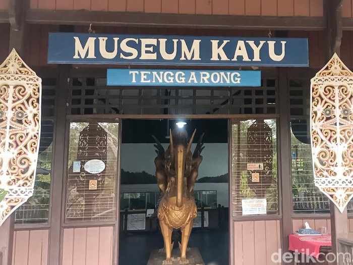 Museum kayu yang berada di Tenggarong, Kukar.