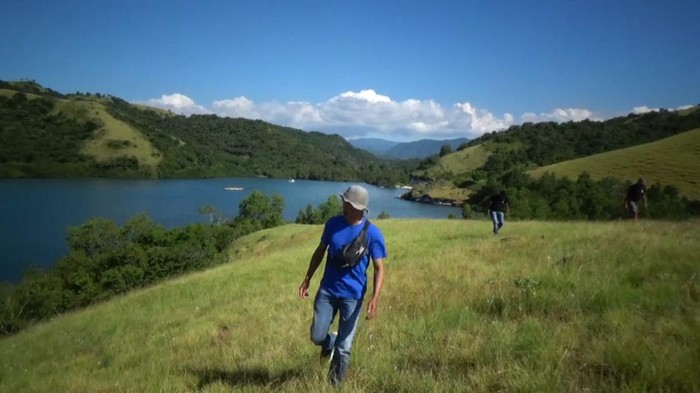 Nanga Lok, salah satu objek wisata di Manggarai Timur, Flores, Nusa Tenggara Timur.