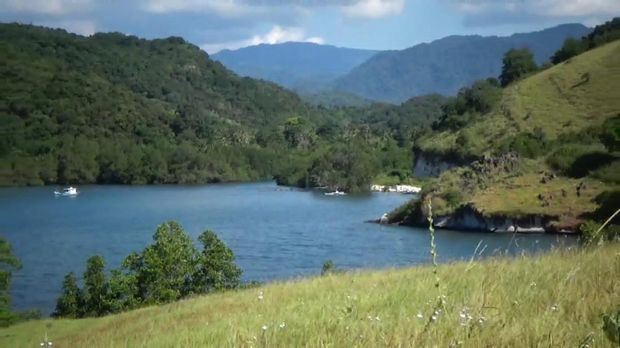 Nanga Lok, salah satu objek wisata di Manggarai Timur, Flores, Nusa Tenggara Timur.