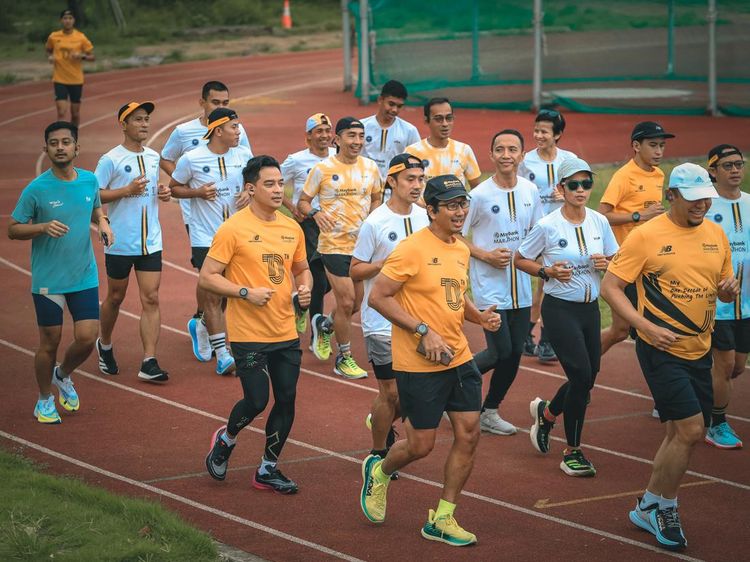 Pemanasan Jelang Maybank Marathon 2023