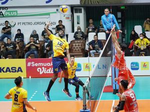 Proliga 2023: Jakarta STIN BIN Libas Palembang Bank Sumsel Babel 3-0