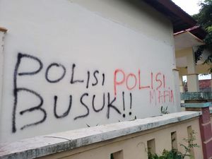 Aksi Vandalisme di Probolinggo, Isinya Ujaran Kebencian pada Polisi