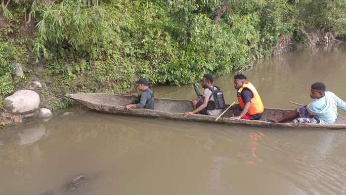 4 Anggota TNI dan Polri Korban Hilang di Sungai Digoel Ditemukan Tewas.