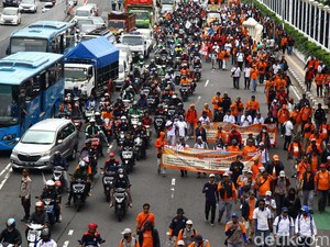 Awas Macet Demo Buruh Hari Ini, Ada Penutupan Jalan?