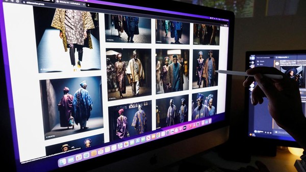 Canggih! Seniman Nigeria Pakai AI Bikin Lansia Melenggang di Catwalk