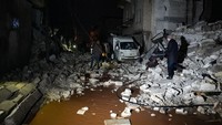 Terus Bertambah, Gempa M 7,8 di Turki Tewaskan 245 Orang di Suriah!