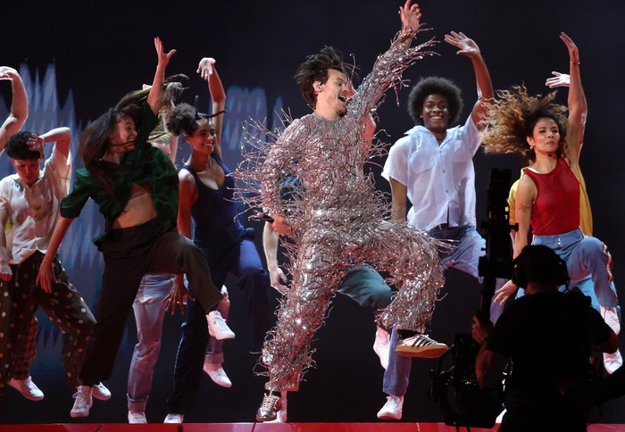 Harry Styles Harry Styles performs during the 65th Annual Grammy Awards in Los Angeles, California, U.S., February 5, 2023. REUTERS/Mario Anzuoni