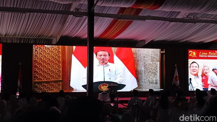 HUT Gerindra ke-15 (Adrial Akbar/detikcom).