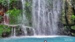 Cantiknya Curug Pasir Reungit di Bogor, Air Kolamnya Biru