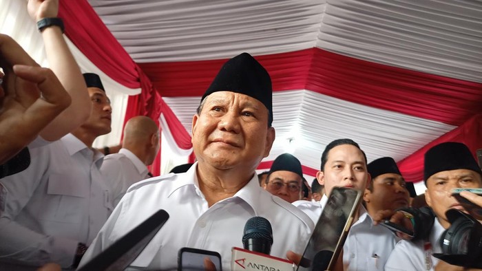 Ketum Partai Gerindra Prabowo Subianto